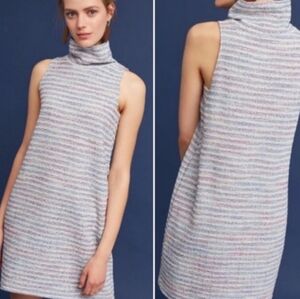 Akemi + Kin Sleeveless Striped Cowl Neck Dress, Size M